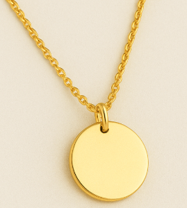 Colar Aço Inox Dourado